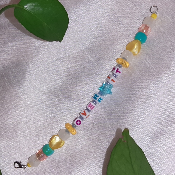 "OverIt" Bead Bracelet - Picture 2 of 3